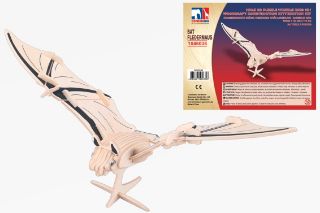 Obrázek z Puzzle dřevěné 3D netopýr (12) 